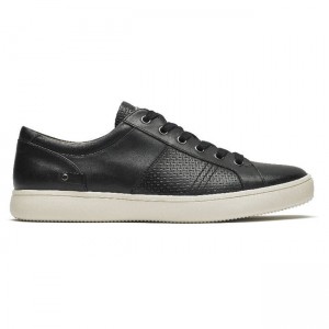 Men Rockport Colle Lace-to-Toe Sneakers Black | 9486-MEJKD