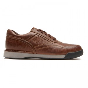 Men Rockport Prowalker M7100 Active Sneakers Brown | 9428-DKIFL