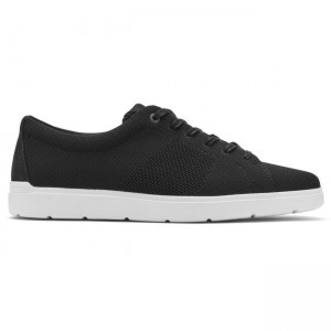 Men Rockport Total Motion Lite Mesh Lace-to-Toe Sneakers Black | 9641-ROQHA