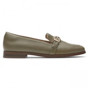 Women Rockport Susana Knot Loafers Grey | 7306-EQZGV