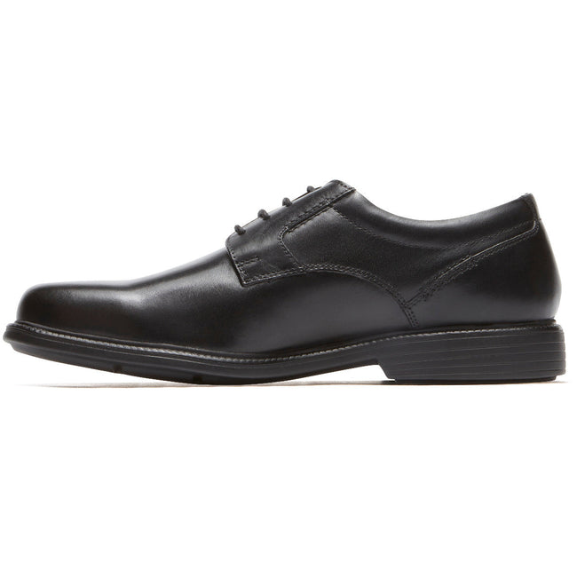 Men Rockport Charles Road Plain Toe Oxfords Shoes Black | 7319-CLJWX