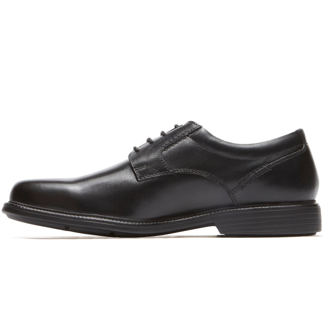 Men Rockport Charles Road Plain Toe Oxfords Shoes Black | 7319-CLJWX