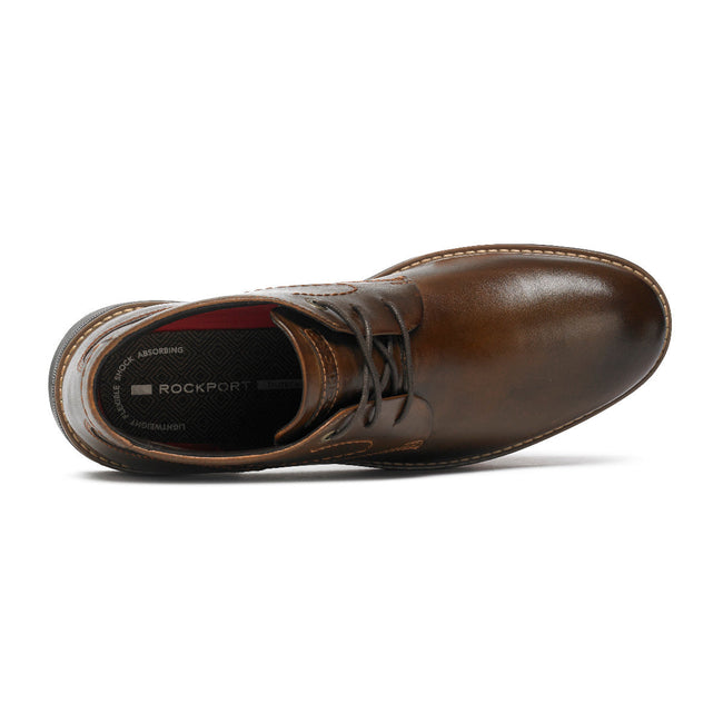 Men Rockport Classic Break Chukka Boots Dark Brown | 1673-FYPEL