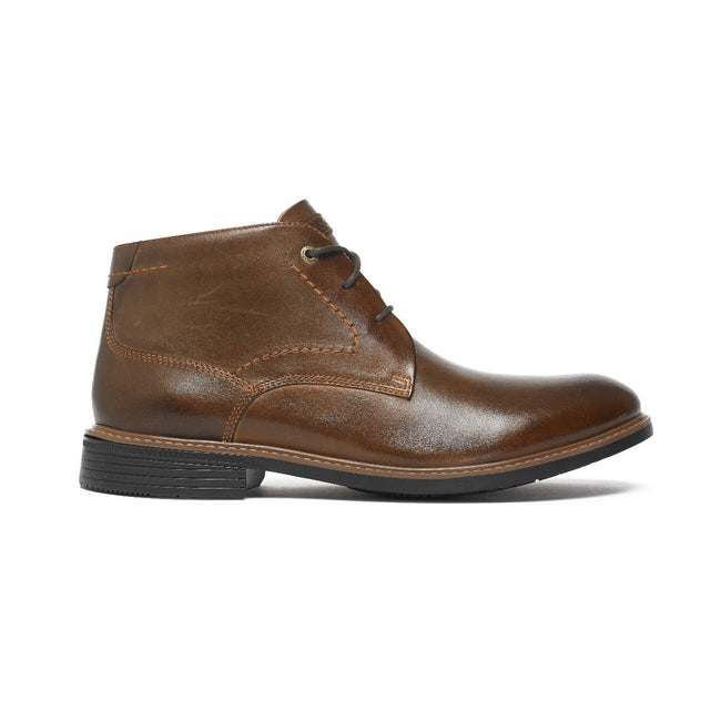 Men Rockport Classic Break Chukka Boots Dark Brown | 1673-FYPEL