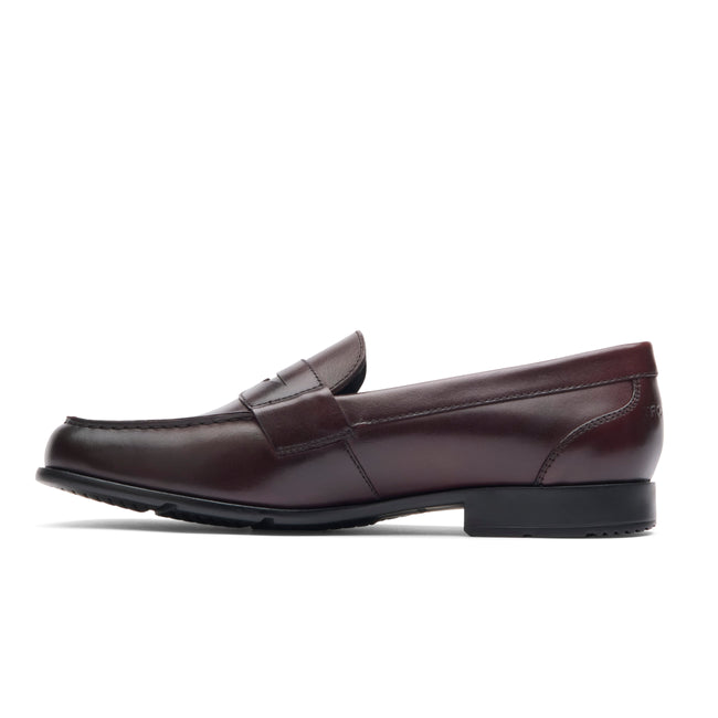 Men Rockport Classic Penny Loafers Burgundy | 9513-FDBYQ