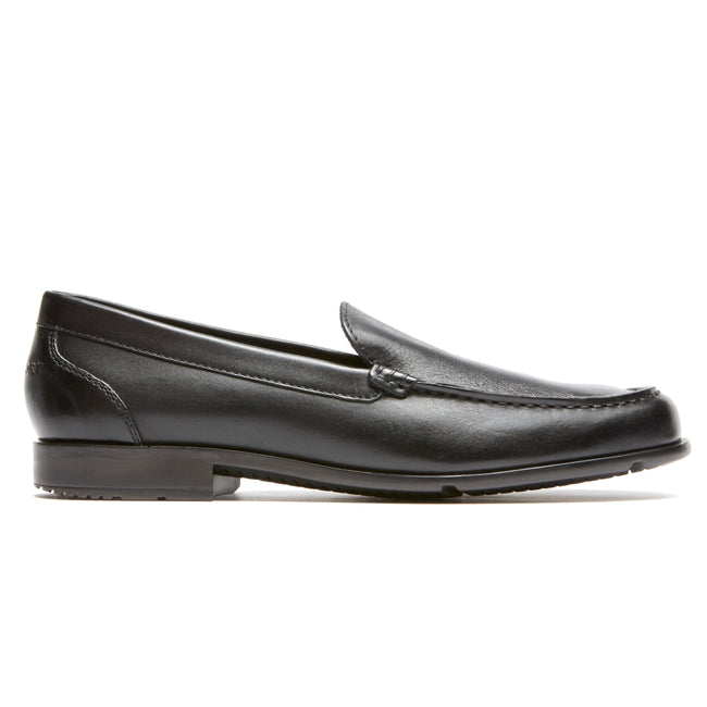 Men Rockport Classic Venetian Loafers Black | 7450-ZGBLK