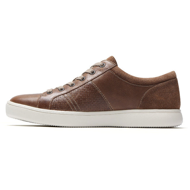 Men Rockport Colle Lace-to-Toe Sneakers Brown | 8094-UONGV