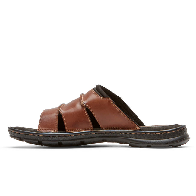 Men Rockport Darwyn Sandals Brown | 6271-LRWNZ