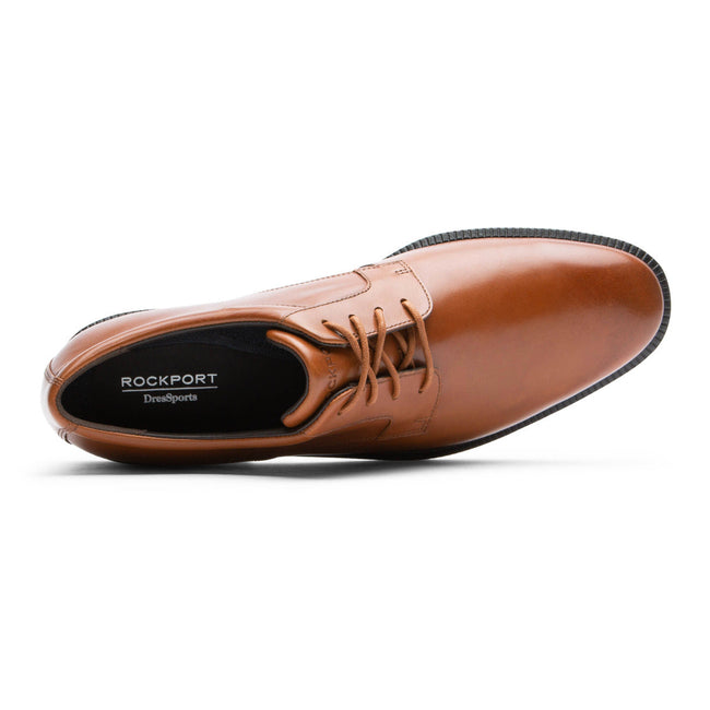 Men Rockport DresSports Premium Oxfords Shoes Brown | 8793-CALGP