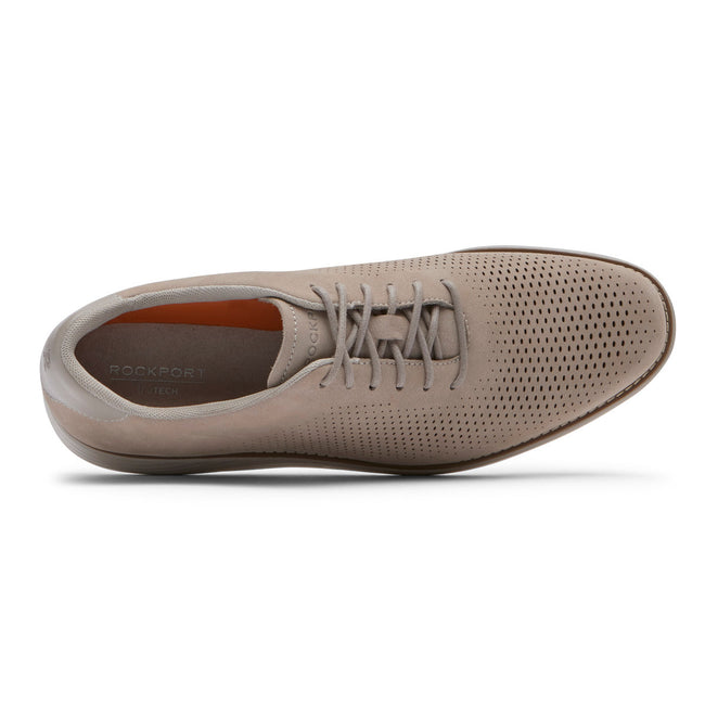 Men Rockport Garett Modern Sneakers Beige | 4698-EYFIC