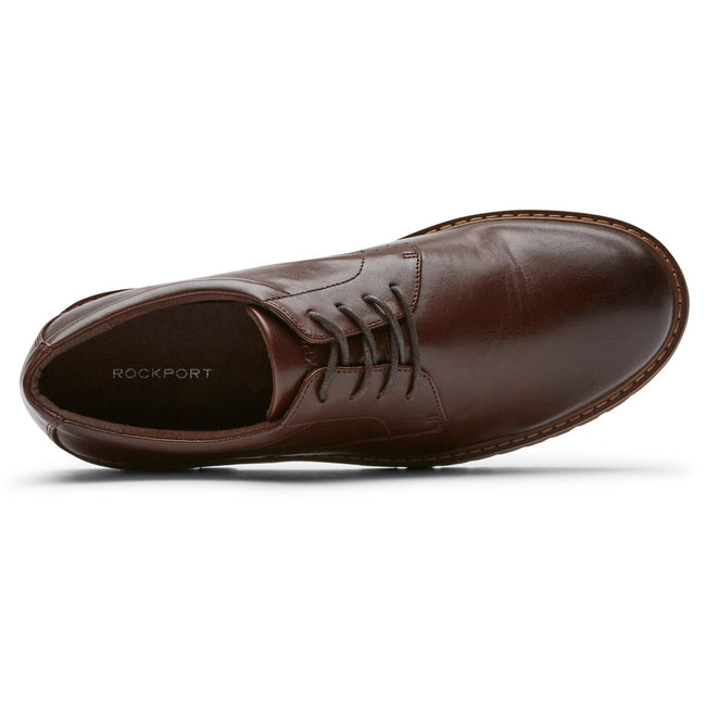 Men Rockport Kevan Oxfords Shoes Brown | 0925-KZEUL