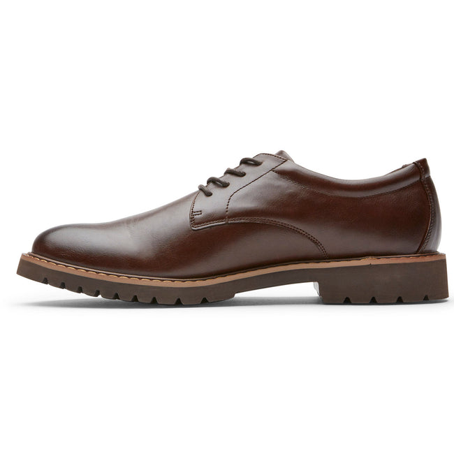 Men Rockport Kevan Oxfords Shoes Brown | 0925-KZEUL