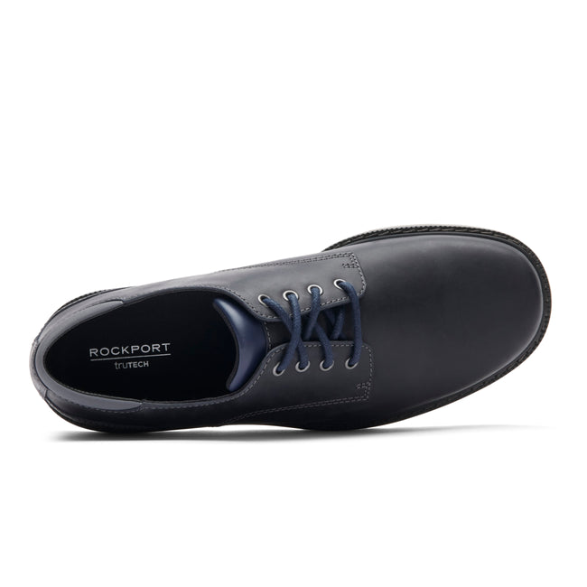 Men Rockport Northfield Waterproof Oxfords Shoes Black | 5790-ZVNIX