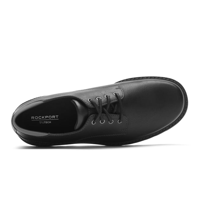 Men Rockport Northfield Waterproof Oxfords Shoes Black | 0567-MTEYD