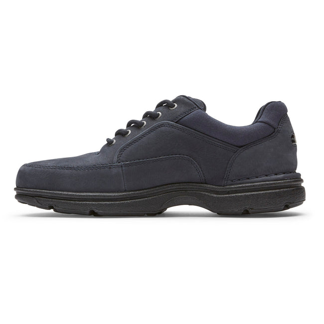 Men Rockport Ridgefield Eureka Lace-Up Sneakers Navy | 4230-HXDNM