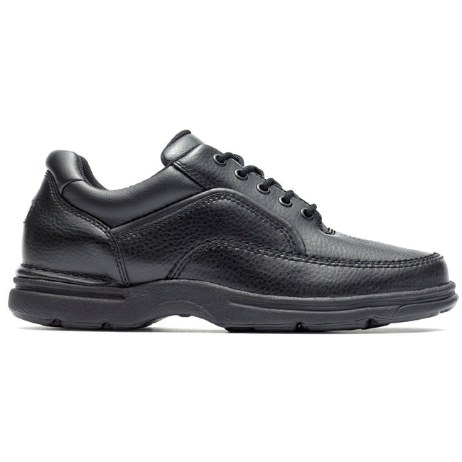 Men Rockport Ridgefield Eureka Lace-Up Sneakers Black | 3279-ECAQB