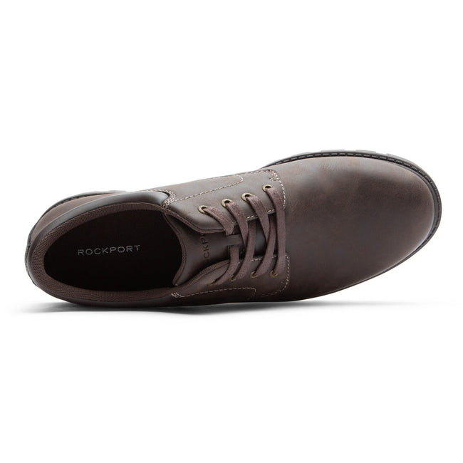 Men Rockport Ridgeview Oxfords Shoes Brown | 1206-YEUWS