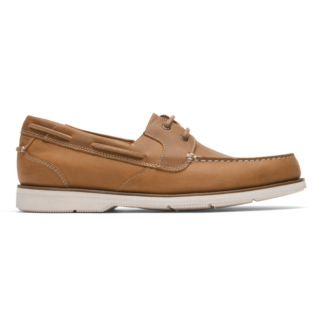 Men Rockport Southport Boat Boat Shoes Brown | 2531-KFNIV