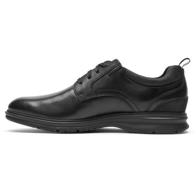 Men Rockport Total Motion City Plain Toe Oxfords Shoes Black | 2574-ZERXL