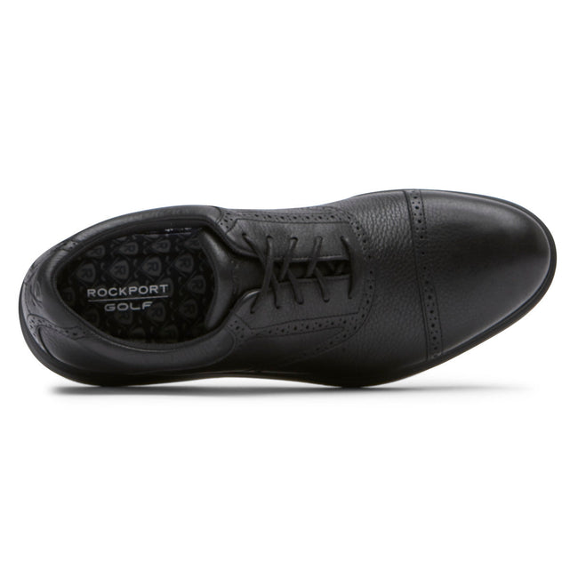 Men Rockport Total Motion Links Sneakers Black | 8506-HNYCE