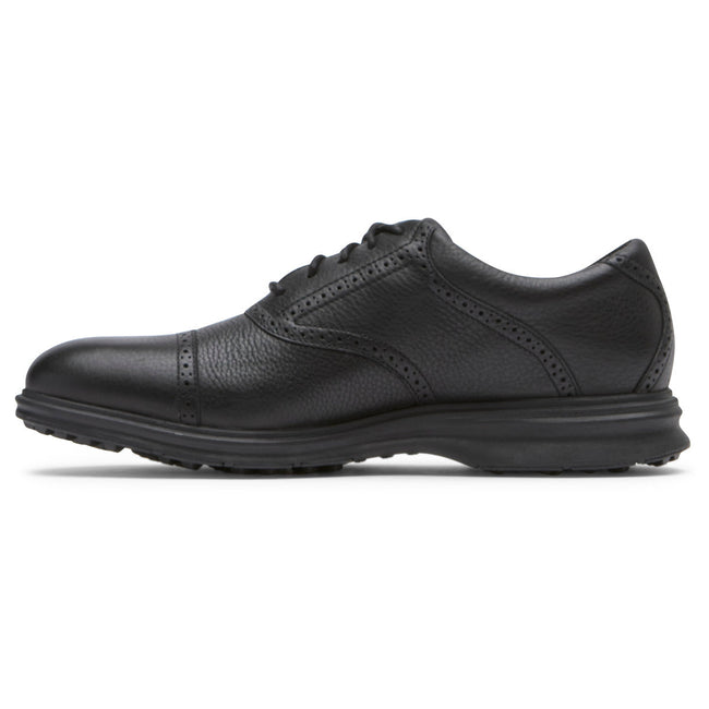 Men Rockport Total Motion Links Sneakers Black | 8506-HNYCE