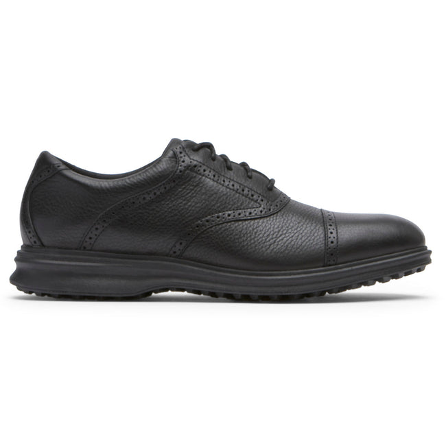 Men Rockport Total Motion Links Sneakers Black | 8506-HNYCE