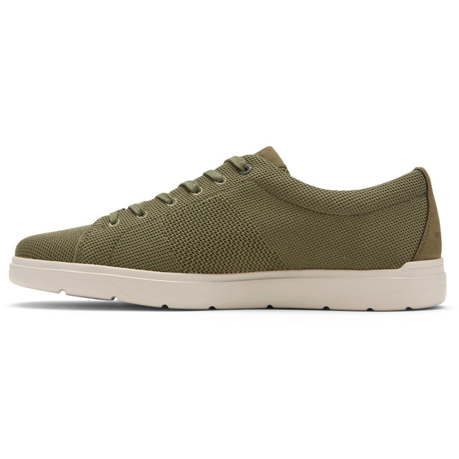 Men Rockport Total Motion Lite Mesh Lace-to-Toe Sneakers Olive | 0572-ESXTL