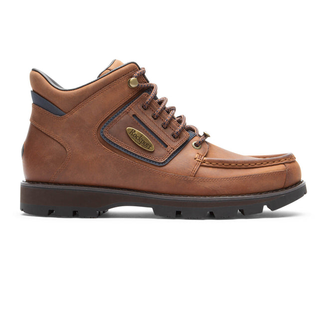 Men Rockport Umbwe II Waterproof Mweka Boots Brown | 1847-BKTEU