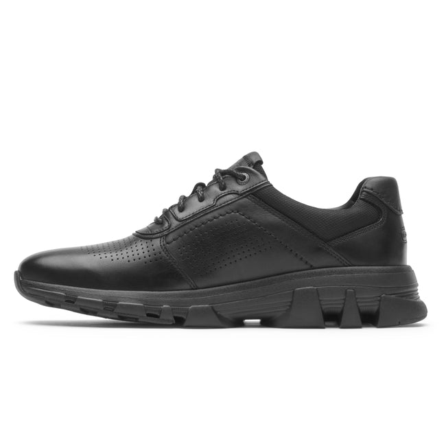 Men Rockport reBOUNDX Plain Toe Sneakers Black | 3087-VTUNC