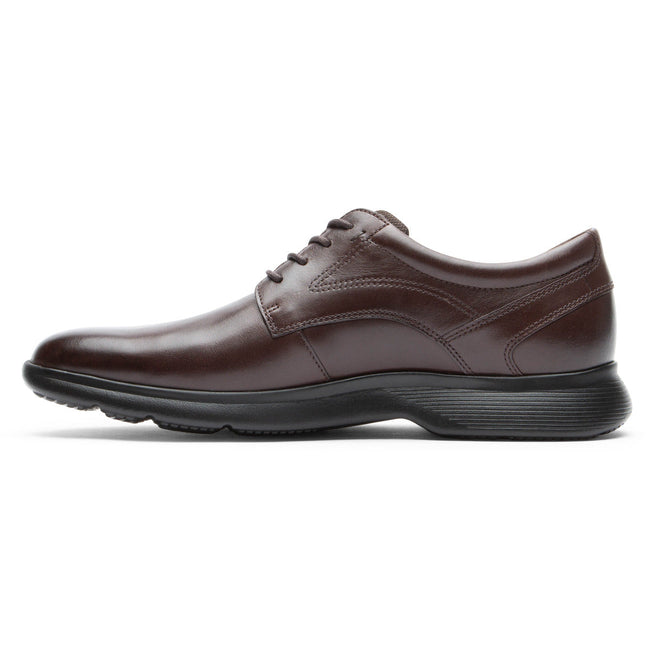 Men Rockport truFLEX DresSports Oxfords Shoes Dark Brown | 1340-SKGOD