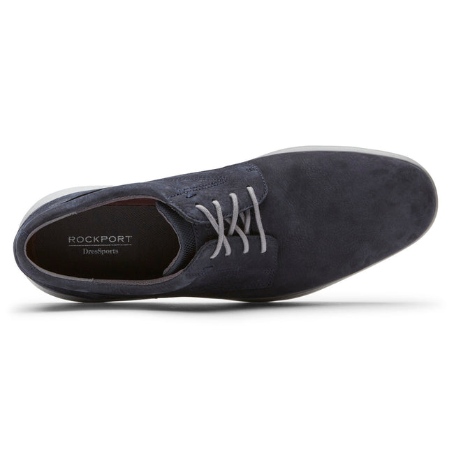 Men Rockport truFLEX DresSports Oxfords Shoes Navy | 5803-ZGQWO