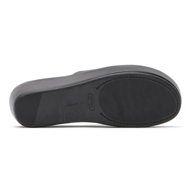 Women Rockport Aubriella Slip Ons Black | 8136-WORSV