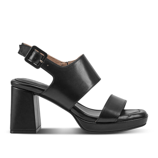 Women Rockport Aurielia 2 Band Sandals Black | 3254-JEGNX