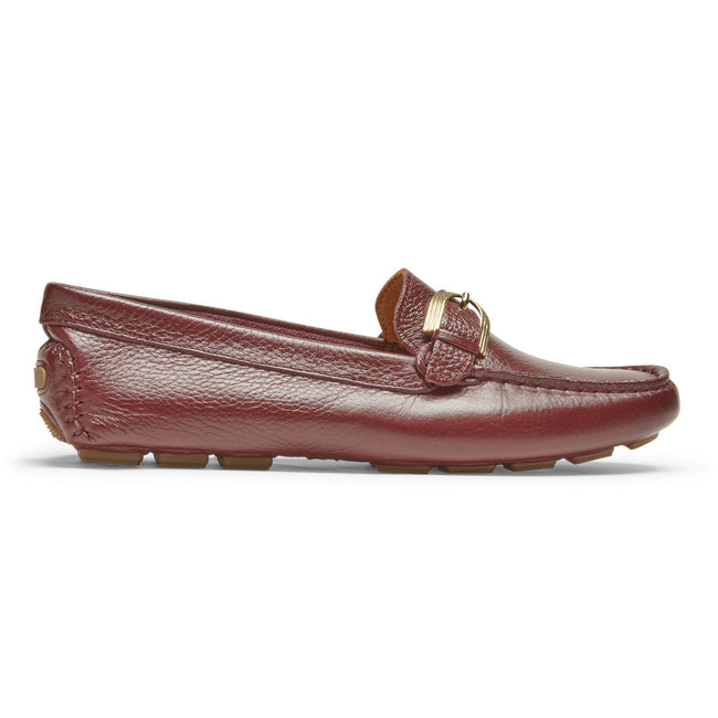 Women Rockport Bayview Buckle Loafers Brown | 7463-HNRYC