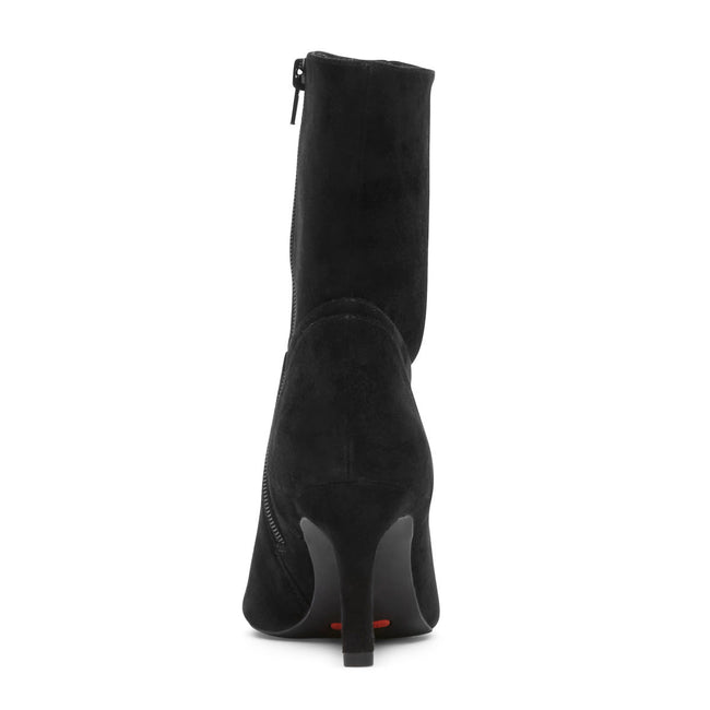 Women Rockport Chalina Boots Black | 1428-MCOFL