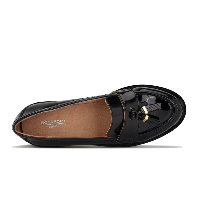 Women Rockport Kacey Tassel Loafers Black | 9201-WHIRY