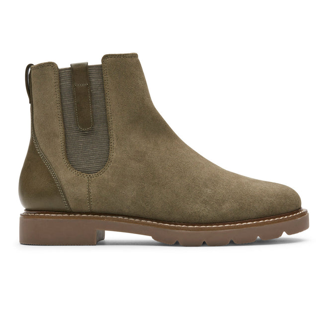 Women Rockport Kaceyie Boots Olive | 6745-LBDIK