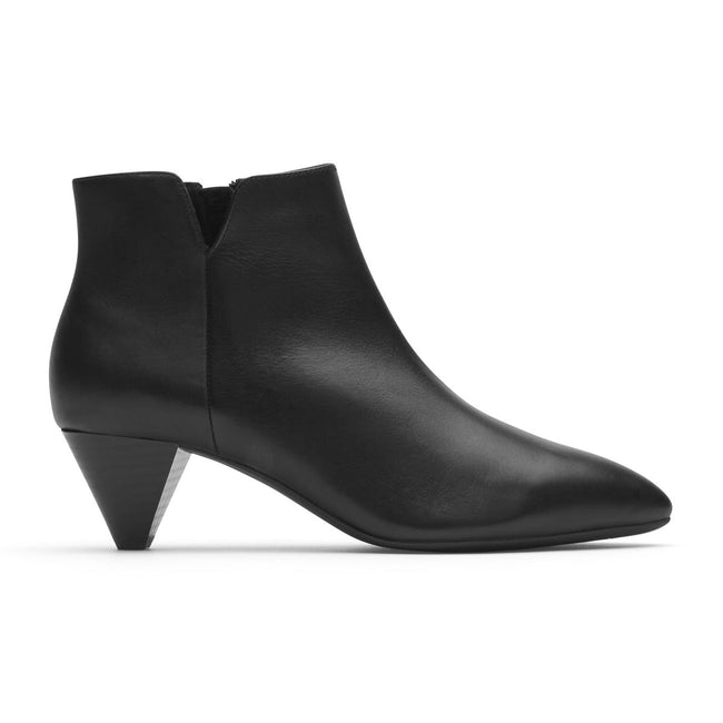 Women Rockport Miliaie Boots Black | 9816-HDLTX