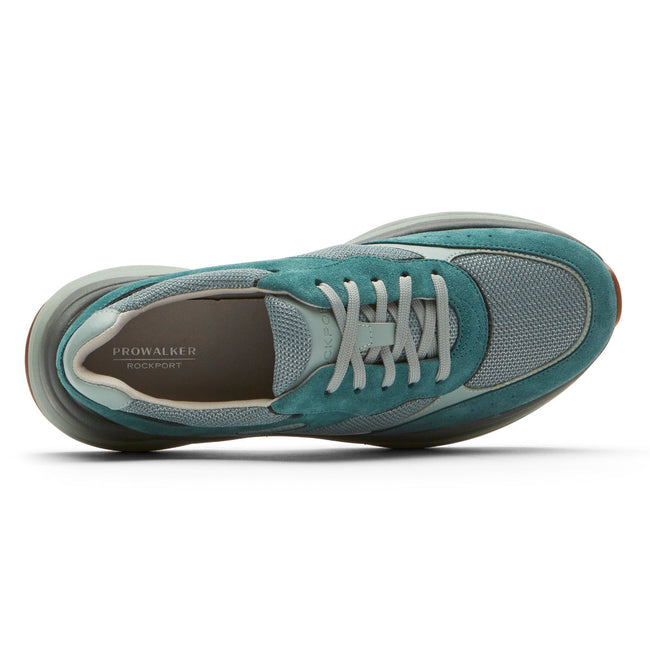 Women Rockport Prowalker Eco Sneakers Blue / Grey | 8217-TWZLY