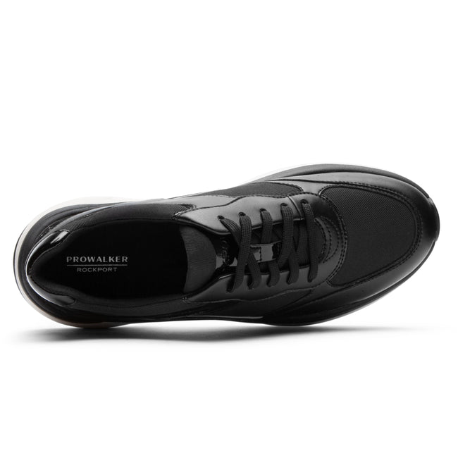 Women Rockport Prowalker Eco Sneakers Black | 6523-ANOEF