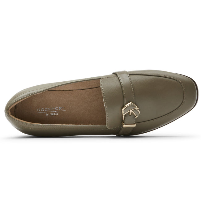 Women Rockport Susana Knot Loafers Grey | 7306-EQZGV