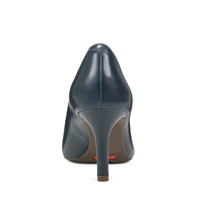 Women Rockport Total Motion 75mm Pointed Toe Heels Navy | 1946-LPKMU