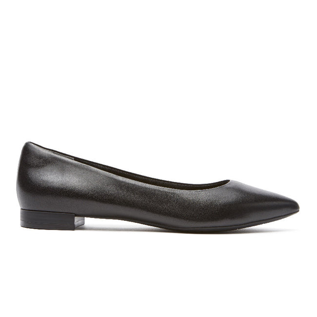 Women Rockport Total Motion Adelyn Ballet Flats Black | 2573-PGHQV