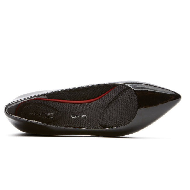 Women Rockport Total Motion Adelyn Ballet Flats Black | 7309-TYWLJ