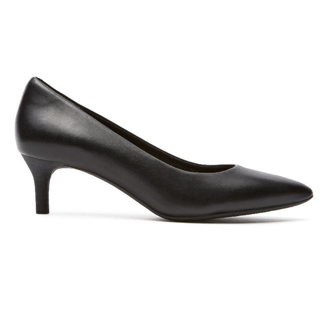 Women Rockport Total Motion Kalila Heels Black | 1785-EWHXF