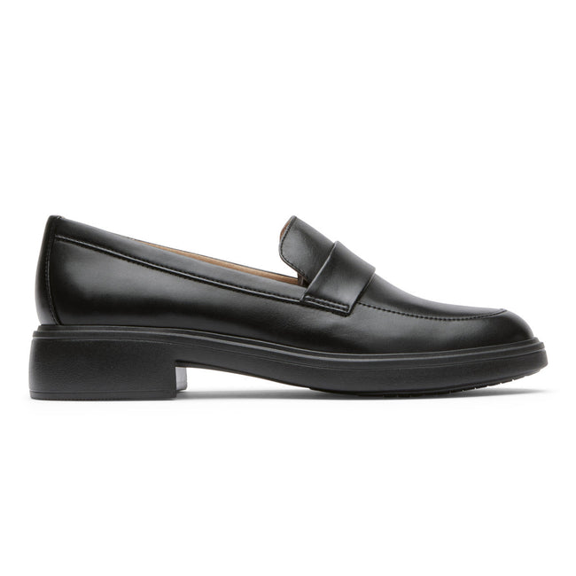 Women Rockport Total Motion Lennox Loafers Black | 9230-OWXYI