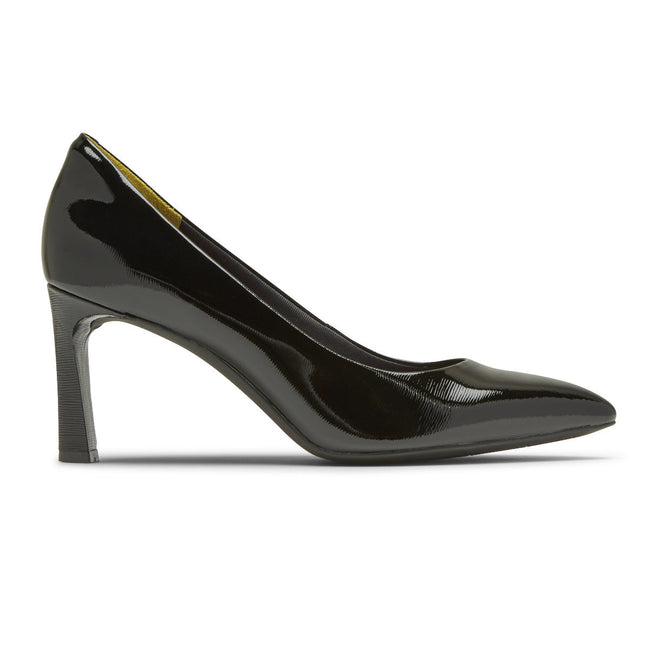 Women Rockport Total Motion Sheehan Heels Black | 3789-RJQLE