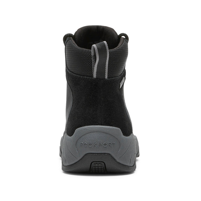 Women Rockport XCS Spruce Peak Waterproof Boots Black | 2456-APSCE