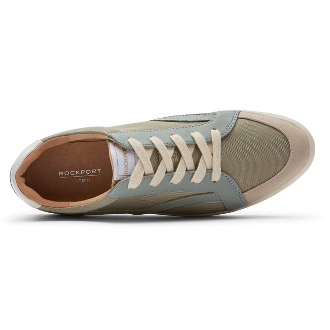 Women Rockport truFLEX Navya Retro Sneakers Green | 9248-RJWME